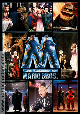 Super Mario Bros 1993 poster Bob Hoskins Annabel Jankel