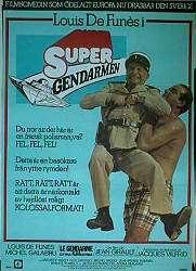 Supergendarmen 1979 movie poster Louis de Funes