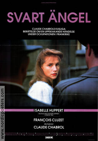 Une affaire de femmes 1988 poster Isabelle Huppert Claude Chabrol