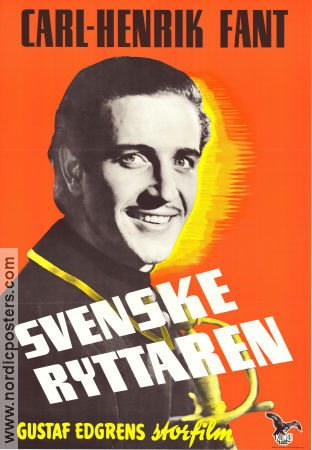 Svenske ryttaren 1949 poster Elisabeth Söderström Gustaf Edgren