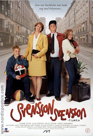 Svensson Svensson filmen 1997 poster Suzanne Reuter Björn Gunnarsson