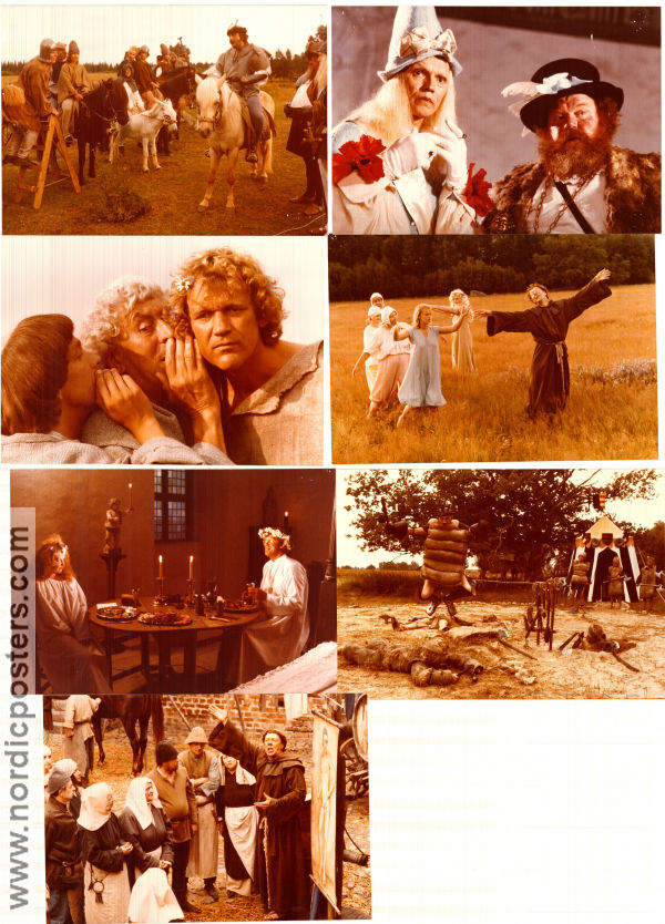 Sverige åt svenskarna 1980 lobby card set Tommy Körberg Janne Carlsson Allan Edwall Björn Skifs Mats Helge Olsson Per Oscarsson Cult movies