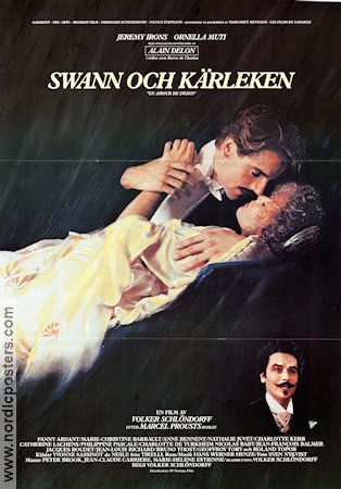 Un Amour de Swann 1984 poster Jeremy Irons Volker Schlöndorff