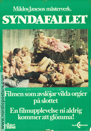 Vizi privati pubbliche virtu 1976 movie poster Lajos Balazsovits Pamela Villoresi Franco Branciaroli Miklos Jancso