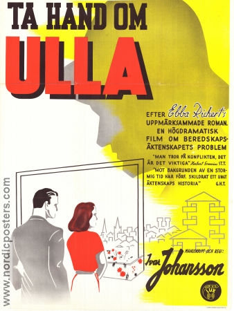 Ta hand om Ulla 1942 movie poster Marianne Aminoff Bengt Logardt Åke Grönberg Ivar Johansson