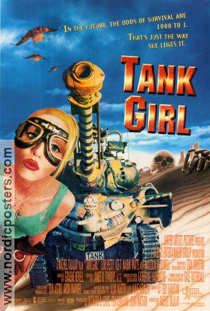Tank Girl 1995 poster Lori Petty Rachel Talalay