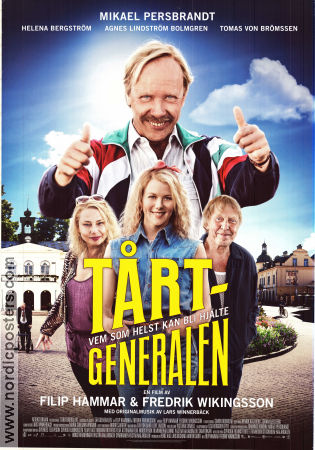 The Cake General 2018 movie poster Mikael Persbrandt Helena Bergström Agnes Lindström Bolmgren Tomas von Brömssen Filip Hammar Food and drink
