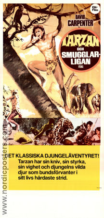 Tarzan en las minas del rey Salomon 1973 poster David Carpenter José Luis Merino