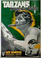 Tarzan´s Magic Fountain 1949 movie poster Lex Barker