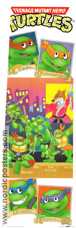Teenage Mutant Ninja Turtles 1990 movie poster Find more: Scandecor