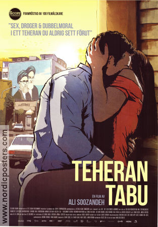Teheran Tabu 2017 movie poster Jasmina Ali Ali Soozandeh Animation Country: Iran