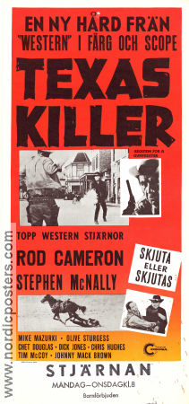 Requiem for a Gunfighter 1965 movie poster Rod Cameron Stephen McNally Mike Mazurki Spencer Gordon Bennet