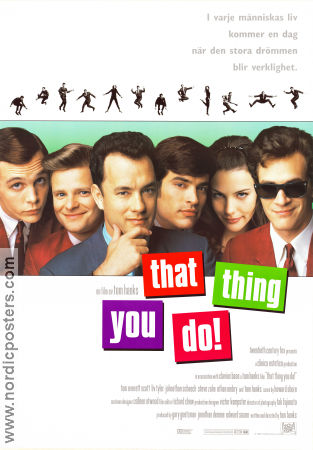 That Thing You Do! 1996 poster Liv Tyler Charlize Theron Tom Everett Scott Tom Hanks Rock and pop