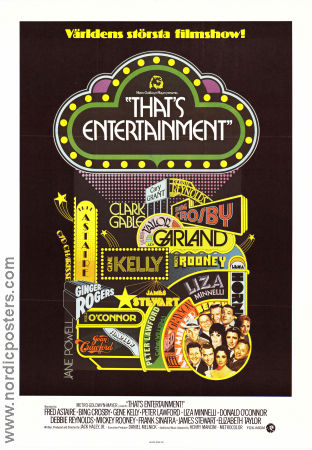 That´s Entertainment! 1974 poster Fred Astaire Jack Haley Jr