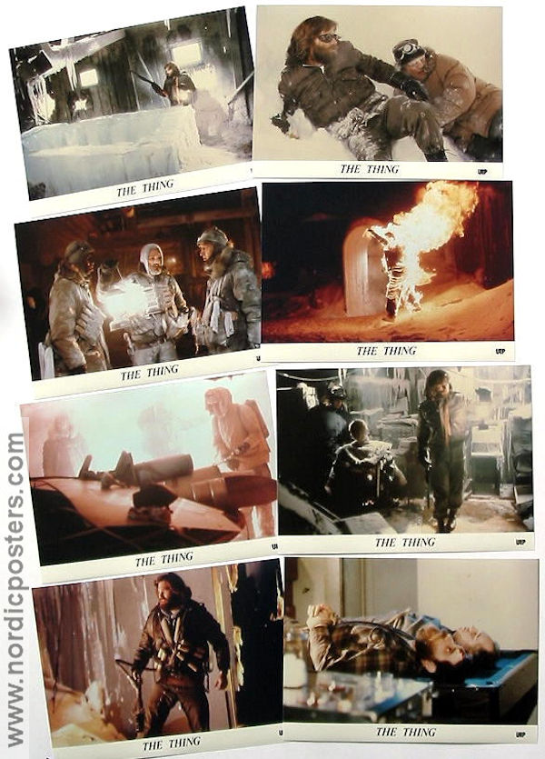The Thing 1982 lobby card set Kurt Russell John Carpenter