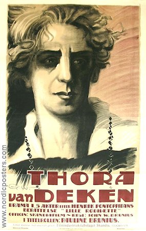 Thora van Deken 1920 poster Pauline Brunius John W Brunius