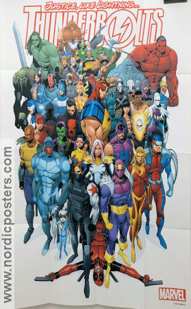 Thunderbolts 10 2017 poster Poster artwork: Jon Malin Find more: Marvel Find more: Comics
