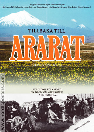 Back to Ararat 1988 poster Per-Åke Holmquist