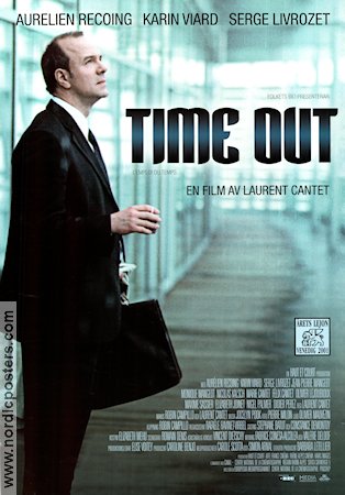 L´emploi du temps 2001 movie poster Aurelien Recoing Karin Viard Serge Livrozet Laurent Cantet