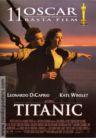 Titanic 1997 poster Leonardo di Caprio James Cameron