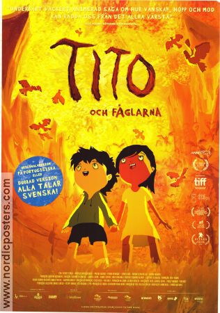 Tito e os Passaros 2018 movie poster Pedro Henrique Denise Fraga Matheus Nachtergaele Gabriel Bitar Animation Country: Portugal