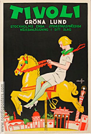 Tivoli Gröna Lund 1925 poster Gröna Lund