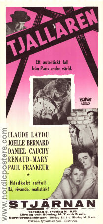 Interdit de séjour 1955 movie poster Claude Laydu Joelle Bernard Pierre Destailles Maurice de Canonge