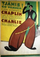 Tjänis go vänner 1948 movie poster Charlie Chaplin