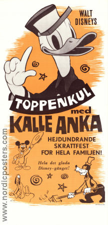 Toppenkul med Kalle Anka 1963 movie poster Kalle Anka