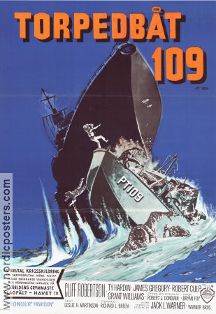 PT 109 1963 poster Cliff Roberts Leslie H Martinson
