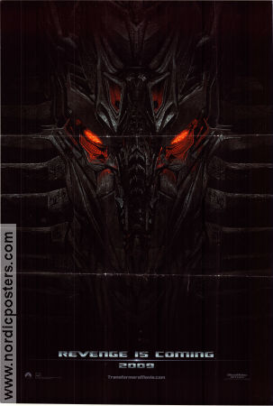Transformers: Revenge of the Fallen 2009 movie poster Shia LaBeouf Megan Fox Josh Duhamel Michael Bay Find more: Transformers