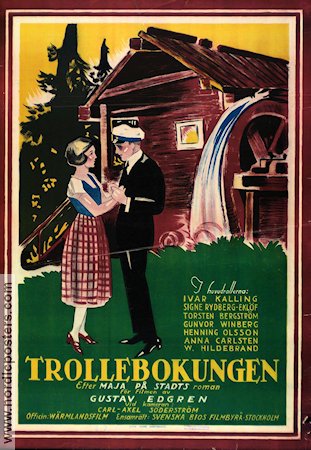 Trollebokungen 1924 movie poster Ivar Kalling