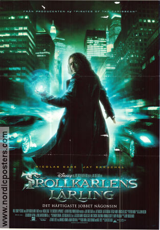 The Sorcerer´s Apprentice 2010 movie poster Nicolas Cage Jay Baruchel Alfred Molina Jon Turteltaub