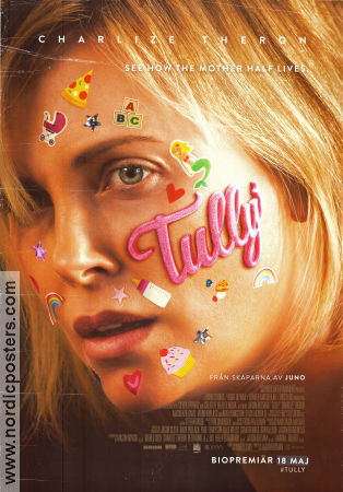 Tully 2018 movie poster Charlize Theron Mackenzie Davis Ron Livingston Jason Reitman