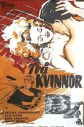 Två kvinnor 1947 movie poster Eva Dahlbeck