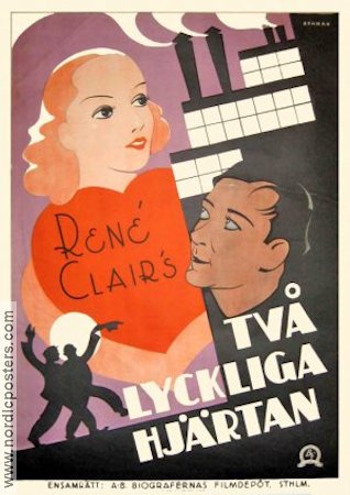 A nous la liberté 1931 poster Raymond Cordy René Clair