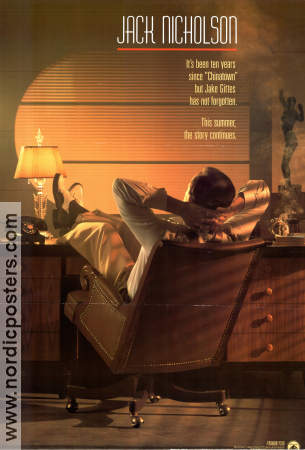 The Two Jakes 1990 poster Harvey Keitel Jack Nicholson