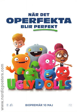 UglyDolls 2019 movie poster Kelly Clarkson Kelly Asbury Animation