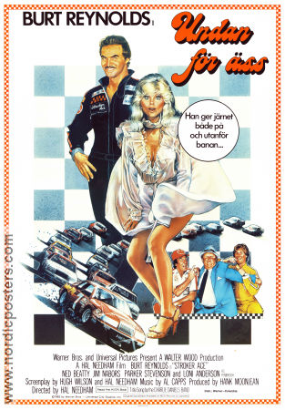 Stroker Ace 1983 movie poster Burt Reynolds Loni Anderson Ned Beatty Hal Needham Cars and racing
