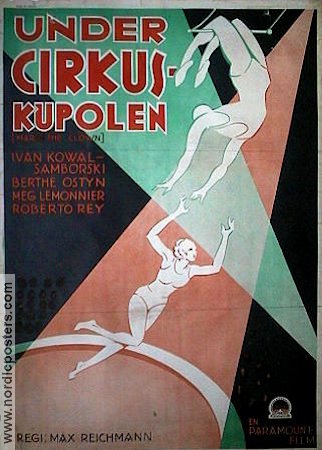 Marco the Clown 1932 movie poster Max Reichmann Circus