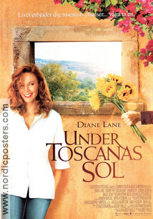 Under the Tuscan Sun 2003 movie poster Diane Lane Raoul Bova Sandra Oh Audrey Wells Romance