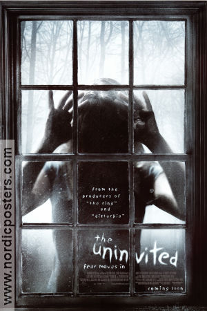 The Uninvited 2009 movie poster Emily Browning Elizabeth Banks Arielle Kebbel Charles Guard