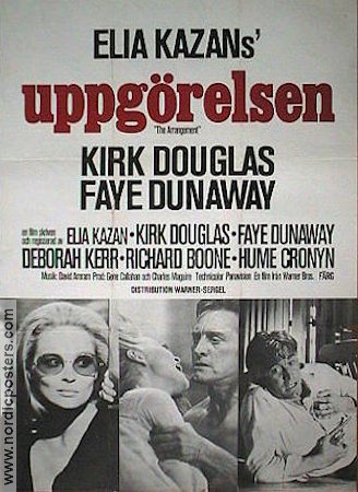 The Arrangement 1969 poster Kirk Douglas