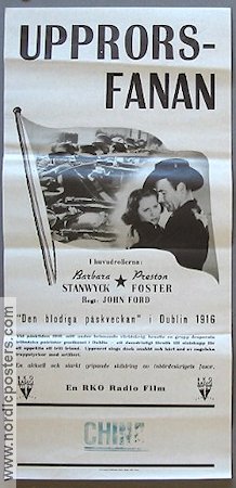 The Plough and the Stars 1937 movie poster Barbara Stanwyck John Ford