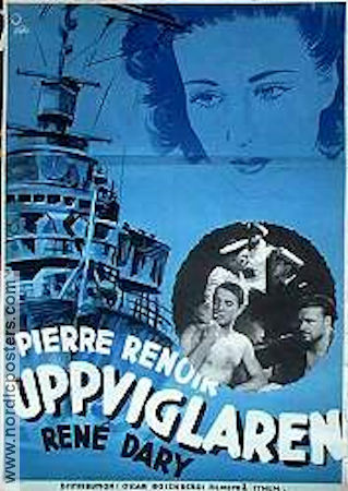 Le révolté 1938 movie poster Pierre Renoir René Dary Lucien Dalsace Léon Mathot