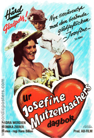 Aus dem Tagebuch der Josefine Mutzenbacher 1981 movie poster Andra Werdien Monika Zierer Hans Billian