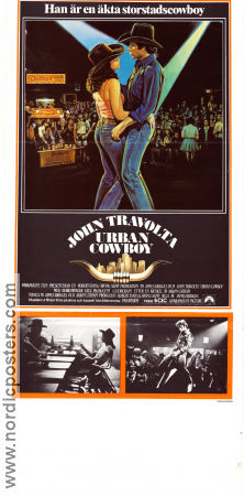 Urban Cowboy 1980 movie poster John Travolta Debra Winger Scott Glenn James Bridges Dance