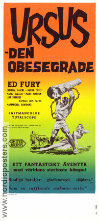 Ursus 1961 poster Ed Fury Carlo Campogalliani