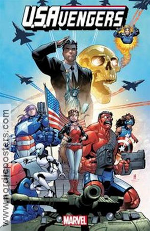 US Avengers 2016 poster Poster artwork: Medina Vlasko Find more: Marvel Find more: Comics