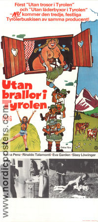 Auf der Alm da gibt´s koa Sünd 1974 poster Alena Penz Franz Josef Gottlieb
